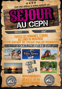 Séjour 3 jours au club